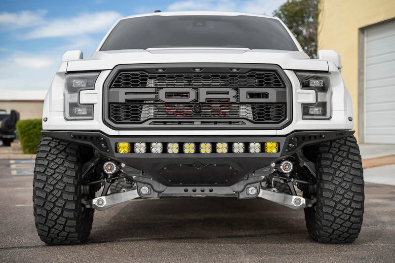 ADD F114922770103 2017-2020 Ford Raptor Rock Fighter Frame Cut Front Bumper - BumperStock