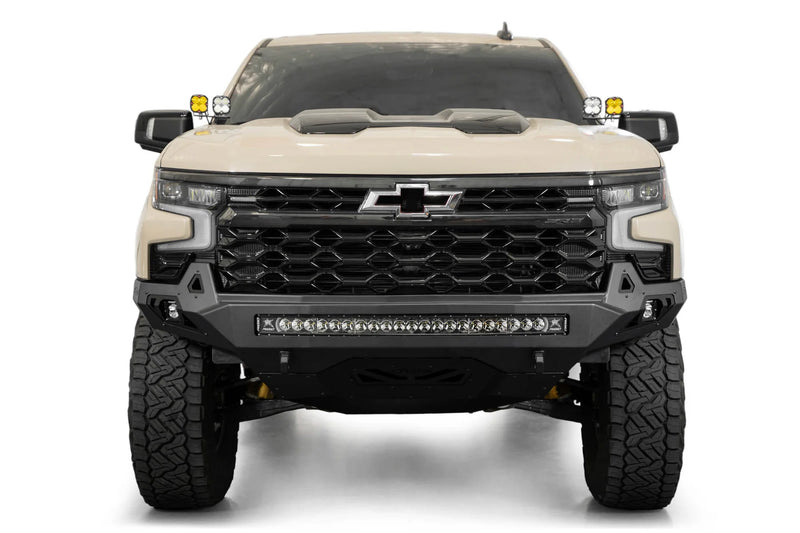 ADD F120083030103 2022-2024 Chevy Silverado 1500 ZR2 Stealth Fighter Front Bumper - BumperStock