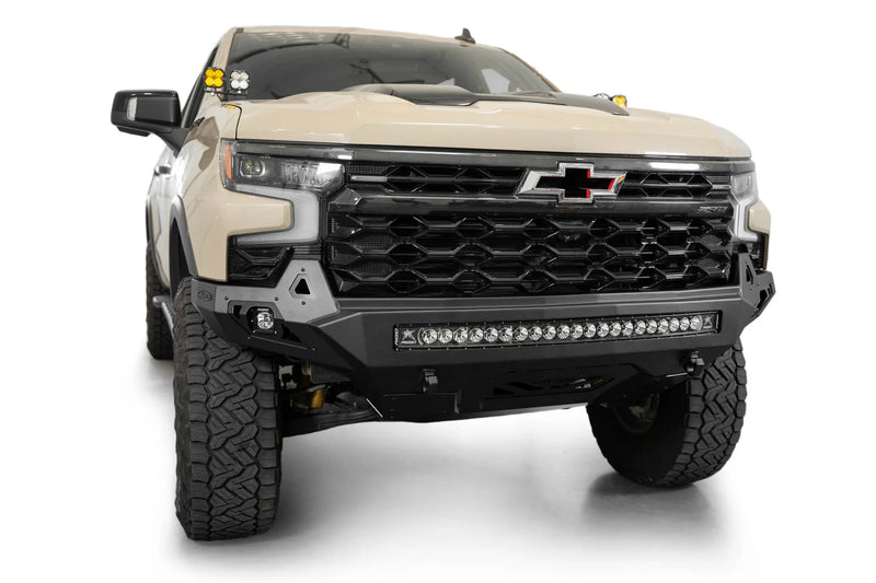 ADD F120083030103 2022-2024 Chevy Silverado 1500 ZR2 Stealth Fighter Front Bumper - BumperStock