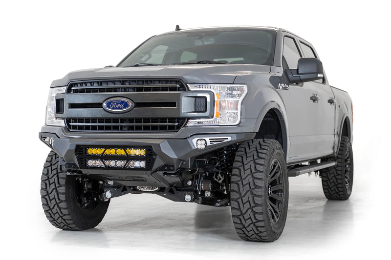 ADD F180012140103 2018-2020 Ford F150 Bomber Front Bumper | Dual 20" Light Bar - BumperStock