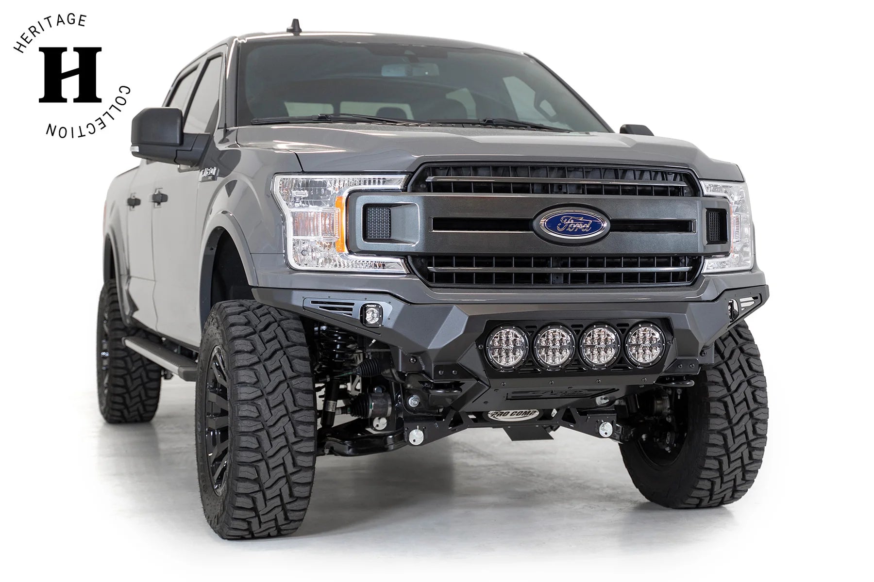 ADD F180014110103 2018-2020 Ford F150 Bomber Front Bumper | Rigid Light Mount - BumperStock