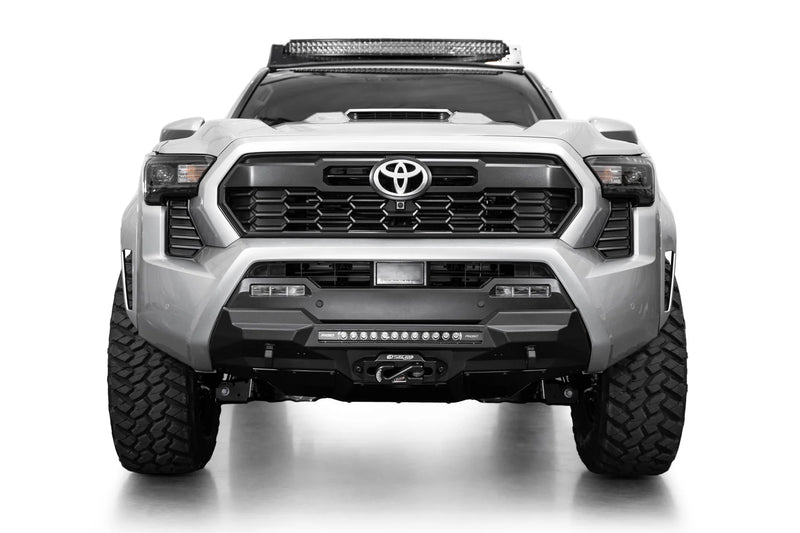 ADD F6703412601NA 2024 Toyota Tacoma Stealth Center Mount Winch Front Bumper - BumperStock