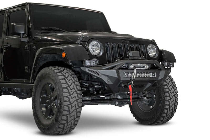 ADD F951232080103 2007-2018 Jeep Wrangler JK Stealth Fighter Front Bumper - BumperStock