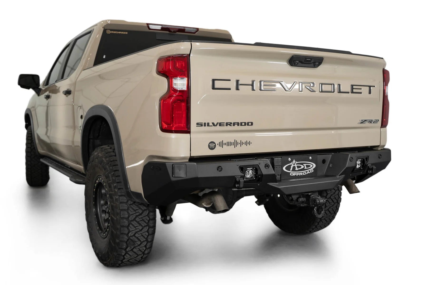 ADD R120081090103 2022-2024 Chevy Silverado 1500 Stealth Fighter Rear Bumper - BumperStock