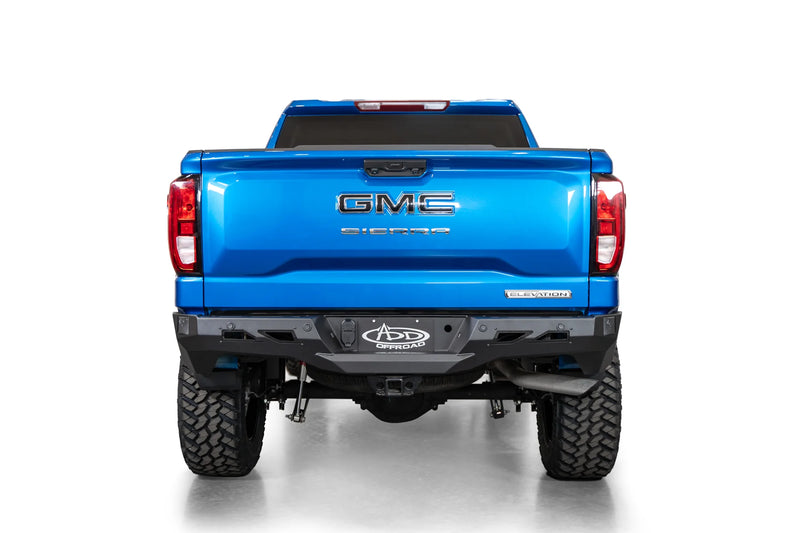 ADD R14020NA0103 2022-2024 GMC Sierra 1500 Black Label Rear Bumper - BumperStock