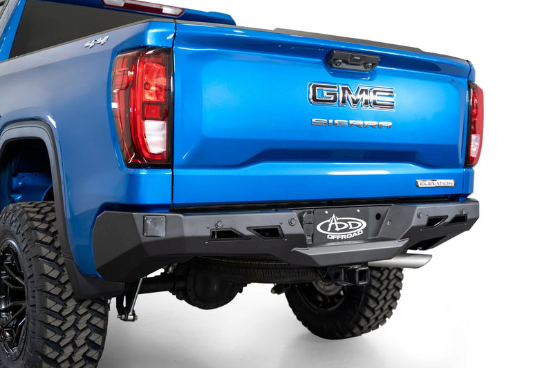 ADD R14020NA0103 2022-2024 GMC Sierra 1500 Black Label Rear Bumper - BumperStock