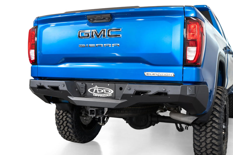 ADD R14020NA0103 2022-2024 GMC Sierra 1500 Black Label Rear Bumper - BumperStock