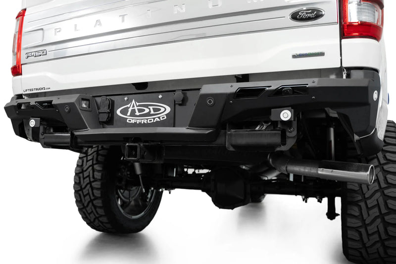 ADD R19020NA0103 2021-2023 Ford F150 Black Label Rear Bumper - BumperStock