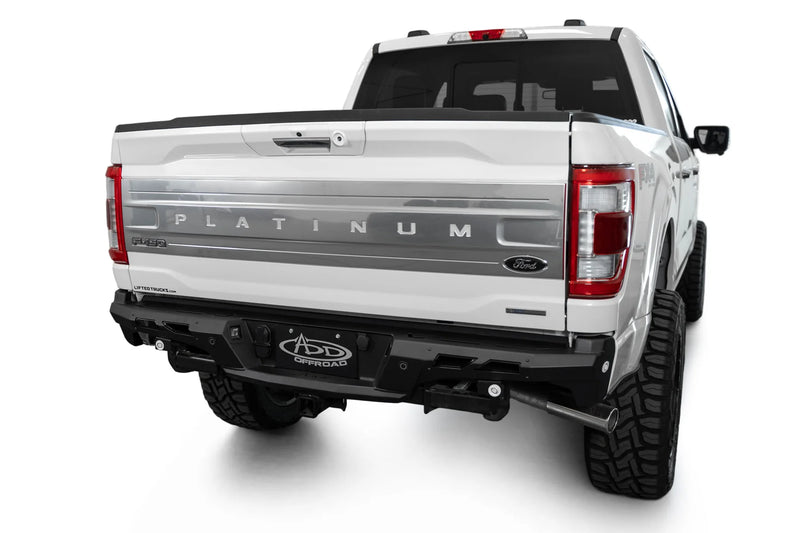 ADD R19020NA0103 2021-2023 Ford F150 Black Label Rear Bumper - BumperStock