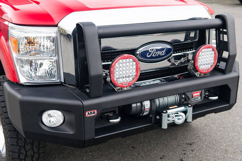 ARB 2236020 Ford F250/F350 Superduty 2011-2016 Modular Sahara Front Bumper Winch Ready - BumperStock