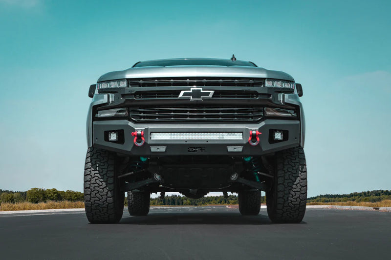 Body Armor GM-19344 Chevy Silverado 1500 2019-2022 Ambush Series Front Bumper - BumperStock