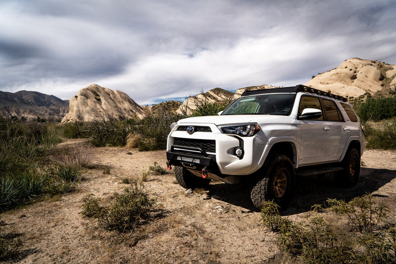 Body Armor TR-19339 Toyota 4Runner 2014-2023 Hi-Line Series Front Winch Bumper - BumperStock