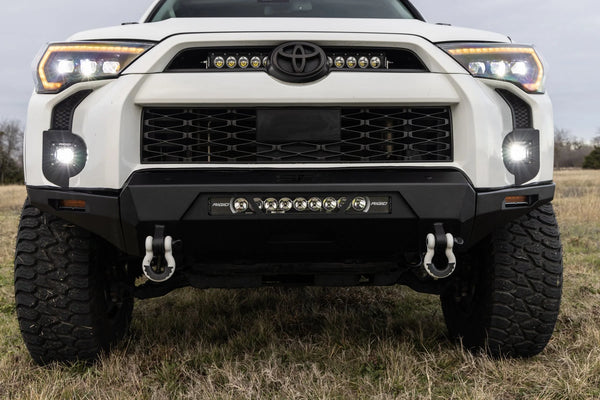 Body Armor TR-19339 Toyota 4Runner 2014-2023 Hi-Line Series Front Winch Bumper - BumperStock