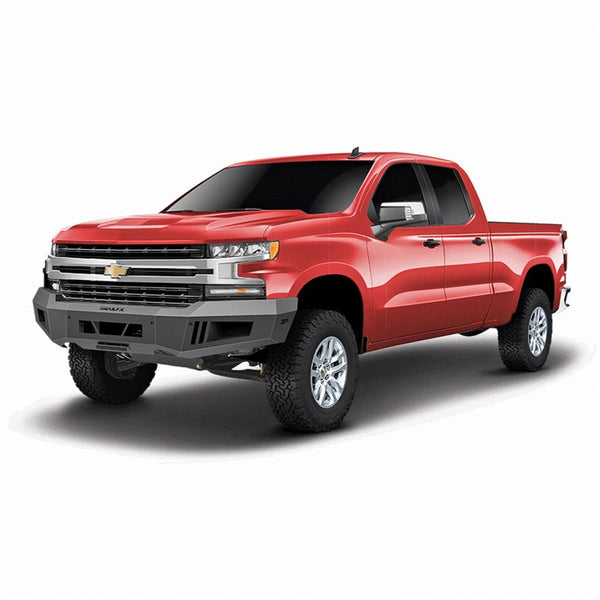 TrailFX FLDB009TI 2019-2022 Chevy Silverado 1500 Front Bumper - BumperStock