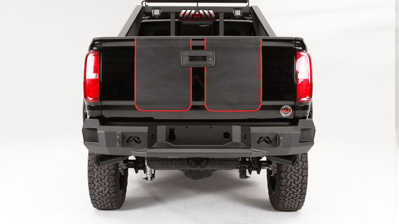 Fab Fours CC15-W3350-1 Chevy Colorado 2015-2022 Premium Rear Bumper - BumperStock