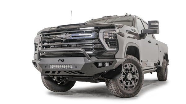 Fab Fours CH24-V6152-1 Chevy Silverado 2500/3500 HD 2024 Vengeance Front Bumper Pre-Runner Guard - BumperStock