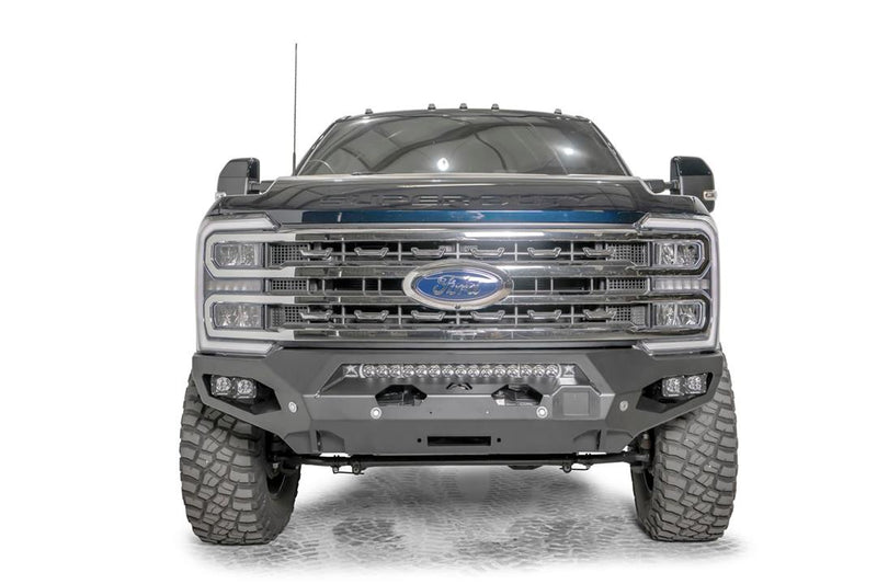 Fab Fours FS23-X5951-1 Ford F250/F350 Super Duty 2023 Matrix Front Winch Bumper No Guard - BumperStock