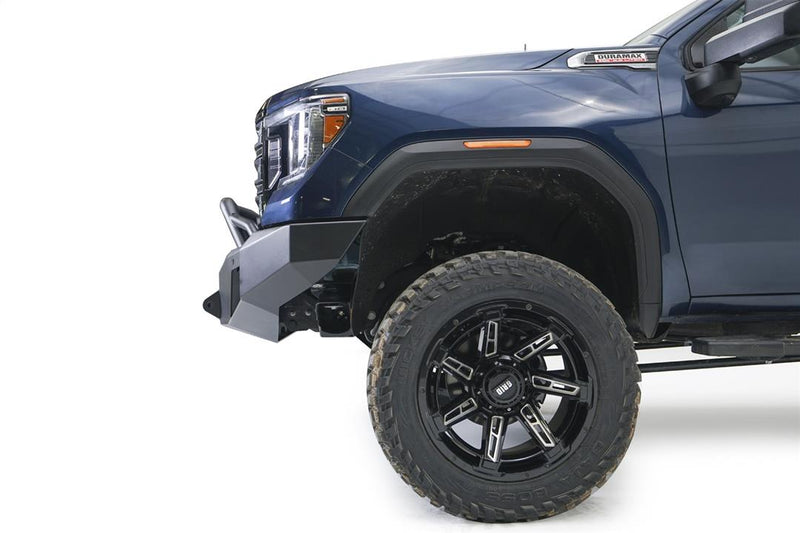 Fab Fours GM20-A5052-1 GMC Sierra 2500/3500 HD 2020-2023 New Premium Front Bumper Winch Ready Pre-Runner Guard - BumperStock