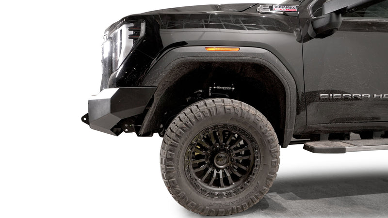 Fab Fours GM24-A6251-1 2024 GMC Sierra 2500/3500 HD Premium Front Winch Bumper No Guard - BumperStock