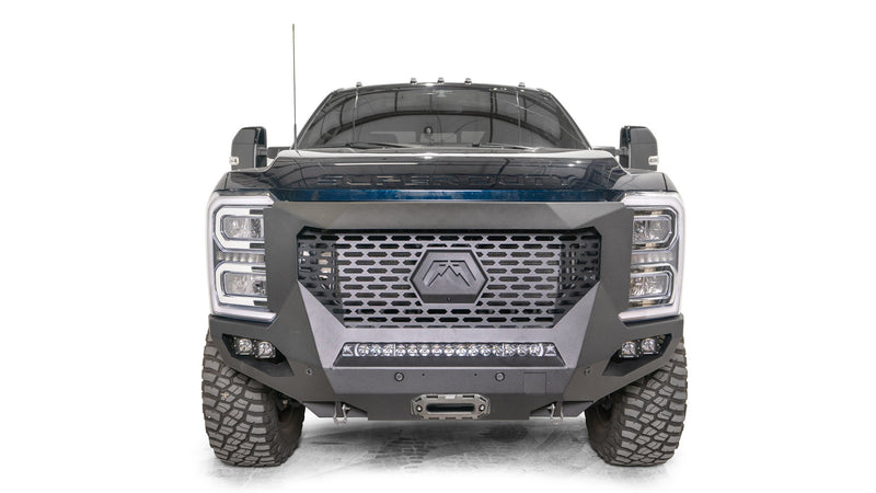 Fab Fours GR5900-1 Ford F250/F350 Superduty 2023-2024 Grumper Front Bumper - BumperStock