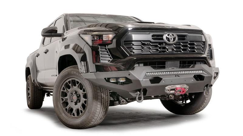 Fab Fours TT24-X6351-1 Toyota Tacoma 2022-2024 Matrix Front Bumper Winch Ready No Guard - BumperStock