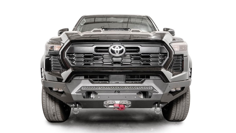 Fab Fours TT24-X6351-1 Toyota Tacoma 2022-2024 Matrix Front Bumper Winch Ready No Guard - BumperStock