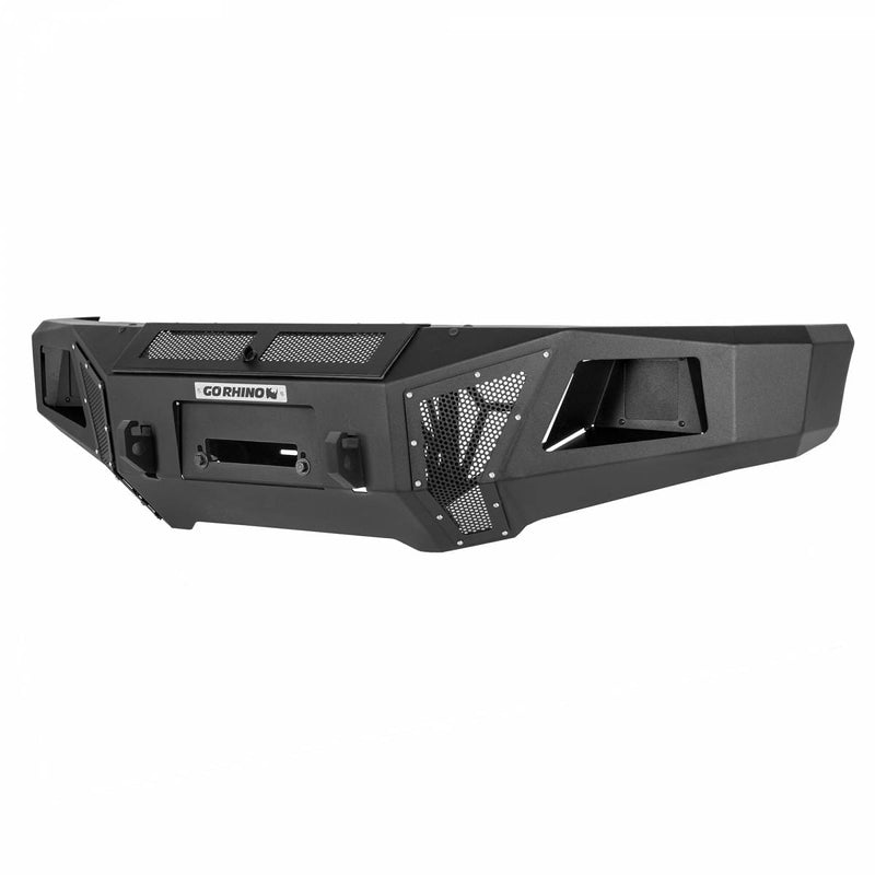 Go Rhino 24375T 2017-2022 Ford F250/F350 Super Duty BR11 Winch Ready Front Bumper - BumperStock