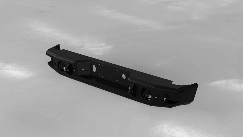 Hammerhead 600-56-0183 Chevy Silverado 1500 2007-2013 Rear Bumpers with Sensors - BumperStock