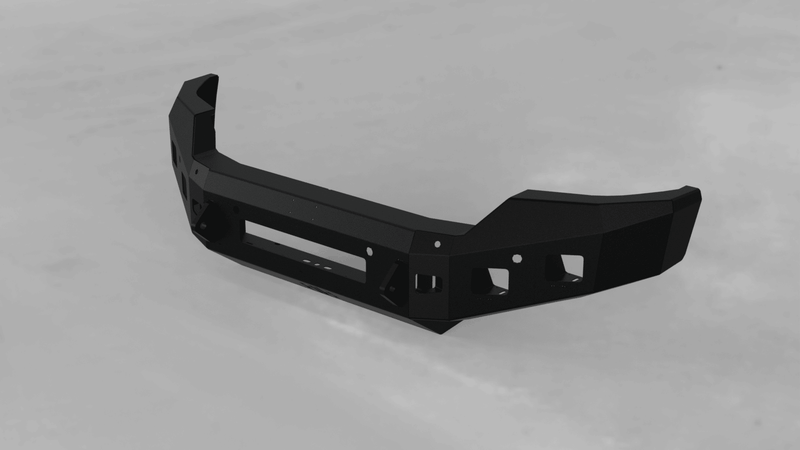 Hammerhead 600-56-0416 GMC Sierra 2500/3500 2015-2019 Front Non-Winch Bumper Low Profile - BumperStock