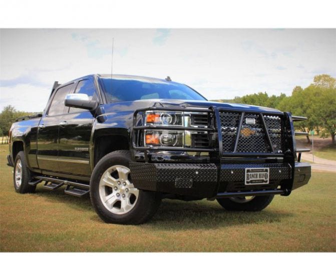 Ranch Hand FSC14HBL1 Chevy Silverado 1500 2014-2015 Summit Front Bumper - BumperStock