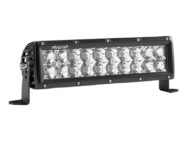 Rigid 110313 E-Series PRO 10 Inch Spot/Flood Combo Black Light Bar - BumperStock