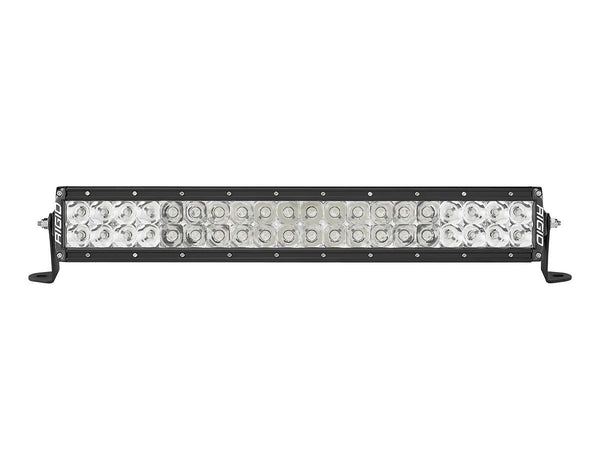 Rigid 120313 E-Series PRO 20 Inch Spot/Flood Combo Black Light Bar - BumperStock