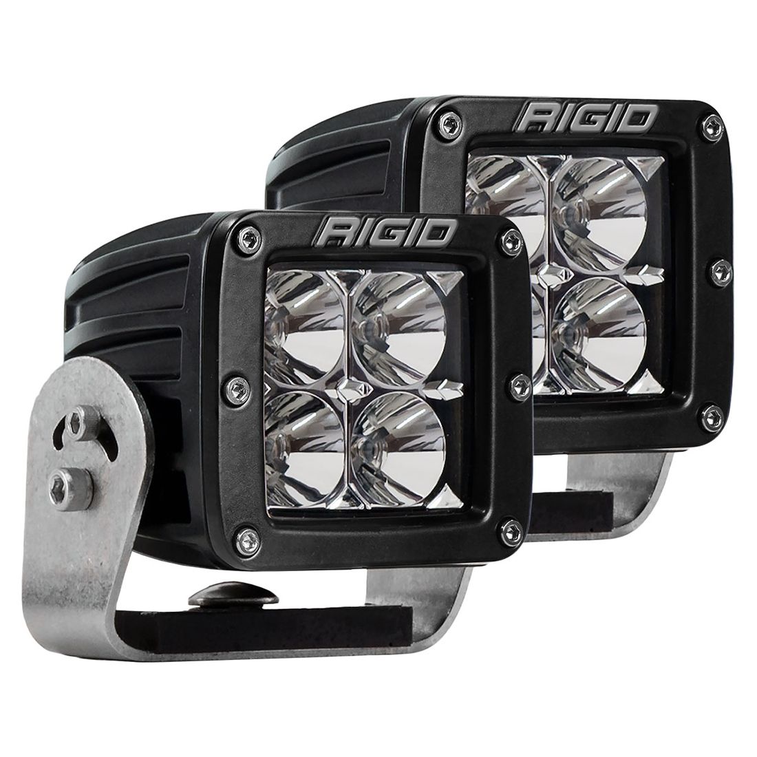 Rigid 222113 D-Series PRO HD Flood Pair - BumperStock