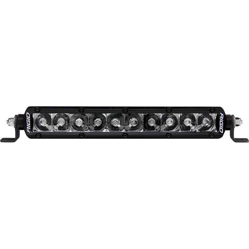 Rigid 910213BLK SR-Series PRO 10 Inch Spot Midnight Light Bar - BumperStock