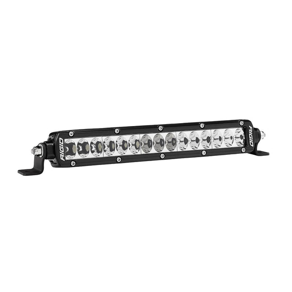 Rigid 910613 SR-Series PRO 10 Inch Driving Black Light Bar - BumperStock