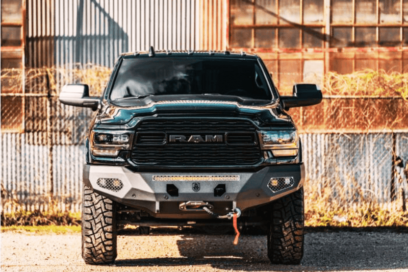 Road Armor Evolution 4192EF0B 2019-2023 Ram 2500/3500 Base Front Winch Bumper - BumperStock