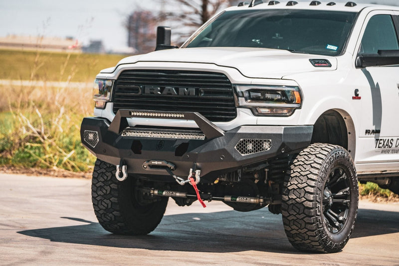 Road Armor Evolution 4192EF3B 2019-2023 Ram 2500/3500 Sheet Metal Pre Runner Front Winch Bumper - BumperStock