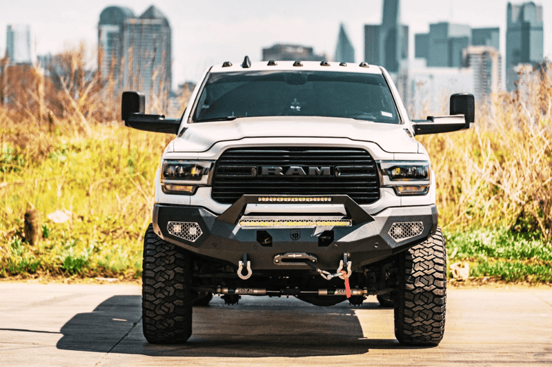 Road Armor Evolution 4192EF3B 2019-2023 Ram 2500/3500 Sheet Metal Pre Runner Front Winch Bumper - BumperStock