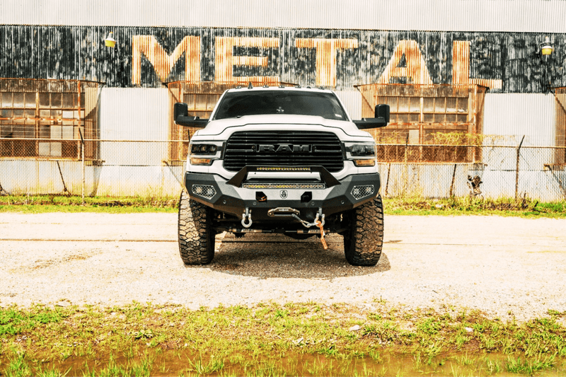 Road Armor Evolution 4192EF3B 2019-2023 Ram 2500/3500 Sheet Metal Pre Runner Front Winch Bumper - BumperStock