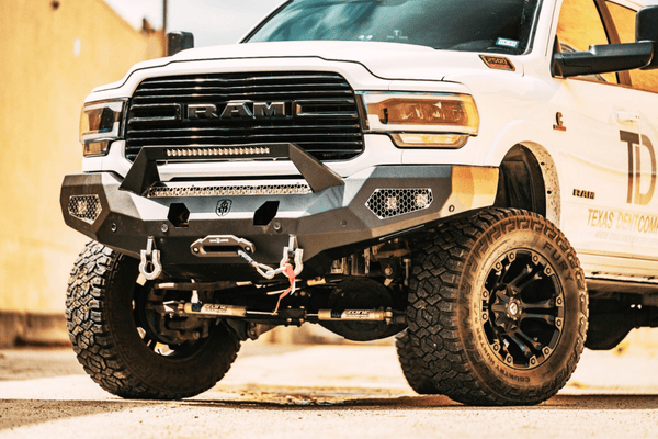 Road Armor Evolution 4192EF3B 2019-2023 Ram 2500/3500 Sheet Metal Pre Runner Front Winch Bumper - BumperStock