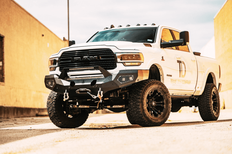 Road Armor Evolution 4192EF3B 2019-2023 Ram 2500/3500 Sheet Metal Pre Runner Front Winch Bumper - BumperStock