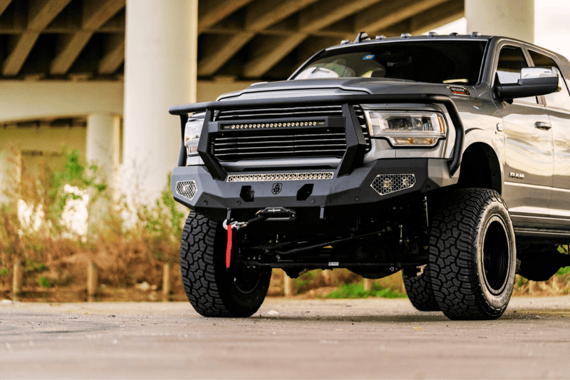 Road Armor Evolution 4192EF7B 2019-2023 Ram 2500/3500 Reaper Guard Front Winch Bumper - BumperStock