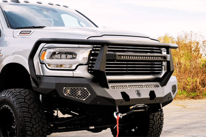 Road Armor Evolution 4192EF7B 2019-2023 Ram 2500/3500 Reaper Guard Front Winch Bumper - BumperStock