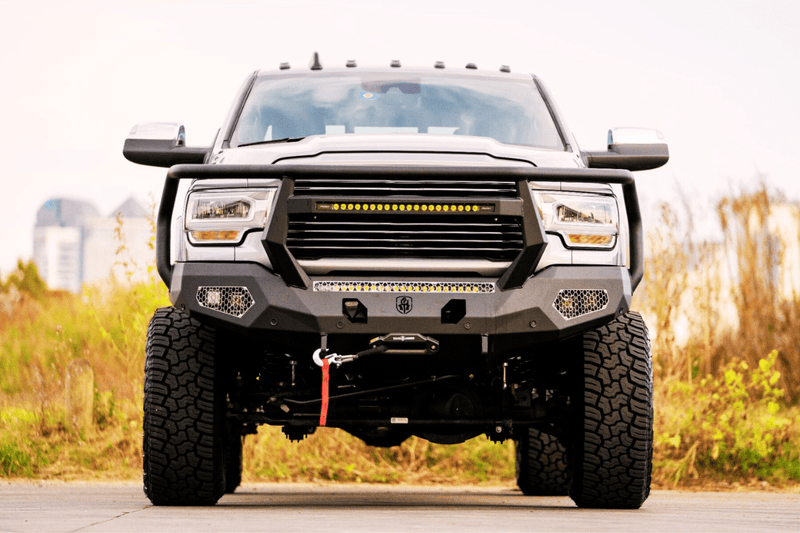 Road Armor Evolution 4192EF7B 2019-2023 Ram 2500/3500 Reaper Guard Front Winch Bumper - BumperStock