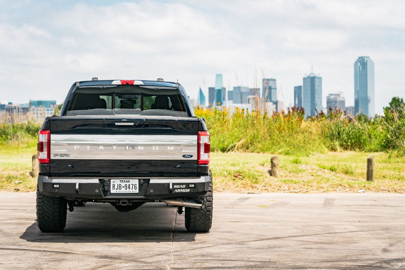 Road Armor Stealth 6211R0B 2021-2023 Ford F150 Non-Winch Rear Bumper - BumperStock