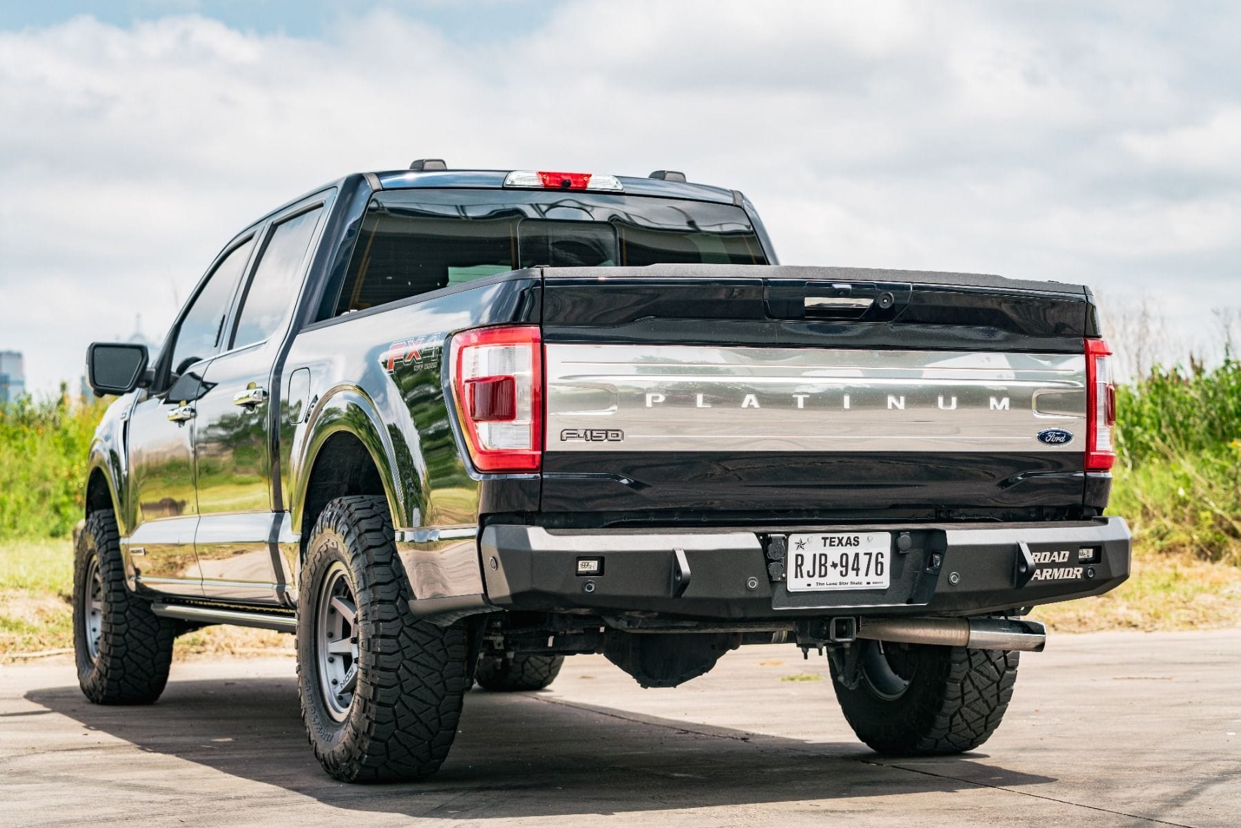 Road Armor Stealth 6211R0B 2021-2023 Ford F150 Non-Winch Rear Bumper - BumperStock