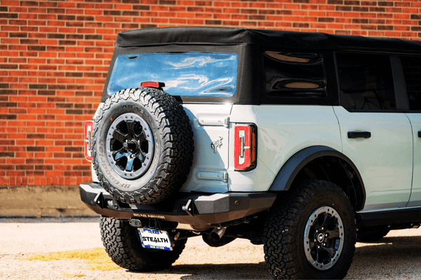 Road Armor Stealth 6213R3B 2021-2023 Ford Bronco Rear Bumper - BumperStock