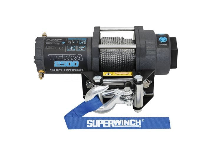 Terra 25 Winch - BumperStock