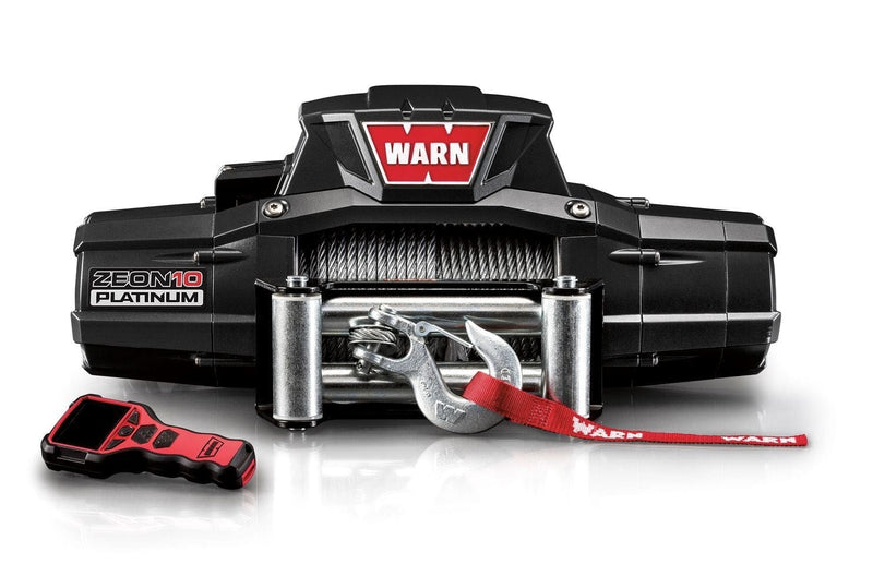 WARN 92810 ZEON Platinum 10K Winch - BumperStock