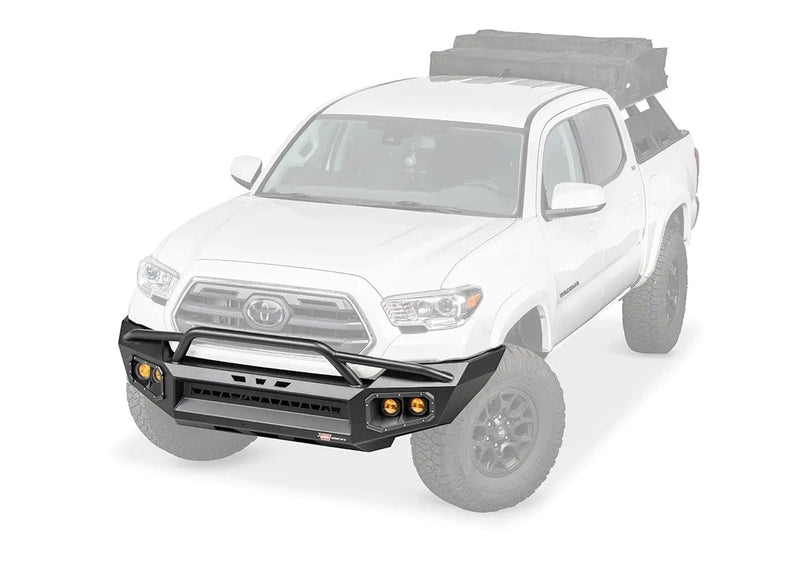 WARN Ascent XP 107272 2016-2022 Toyota Tacoma Front Bumper - BumperStock